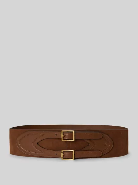Pasek z naturalnej skóry bydlęcej Lauren Ralph Lauren