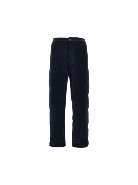 Spodnie Emporio Armani niebieskie