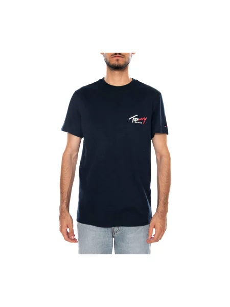 Koszulka Tommy Hilfiger niebieska