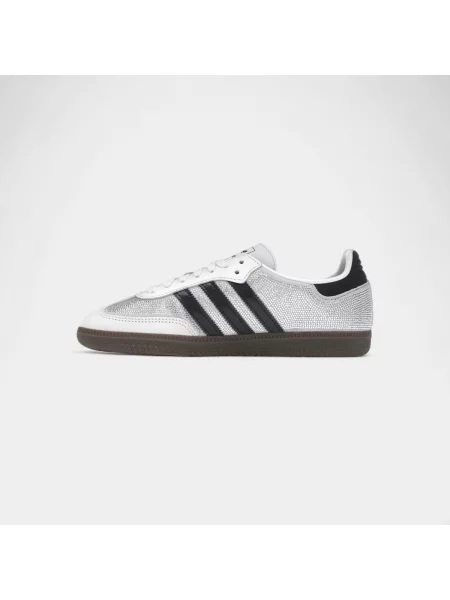 Stras pantofi Adidas alb