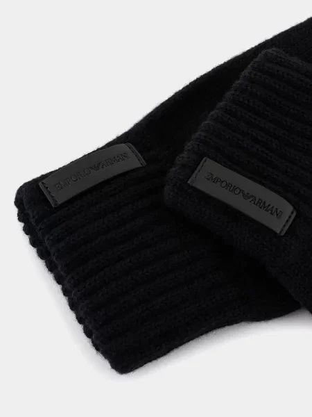 Перчатки Emporio Armani черные