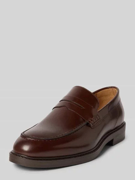 Mokasyny ze skóry bydlęcej model ‘BLAKE’ Selected Homme