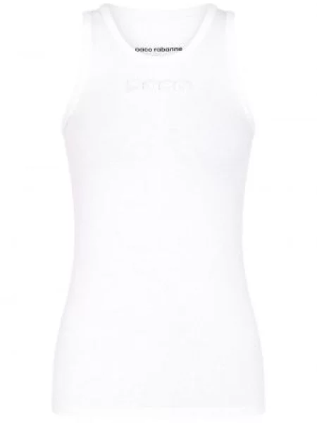 Топ Paco Rabanne бяло