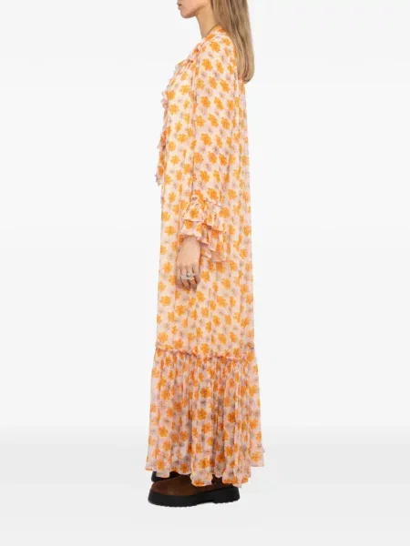 Rochie maxi Zadig&voltaire cu model floral de costum