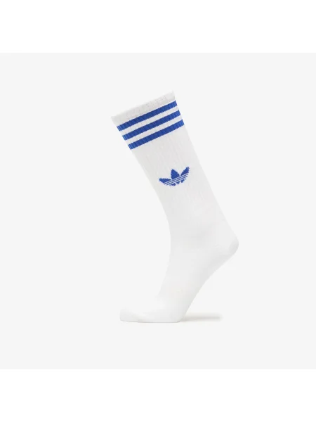 Zoknik adidas 3S High Cr S 3P White/ Navy Marine/ Black S fehér