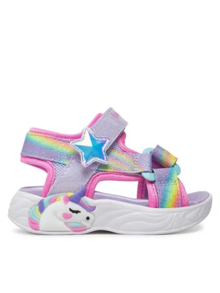 Skechers Basutės Unicorn Dreams Sandal-Dreamy Unicorns Violetinė mėlyna
