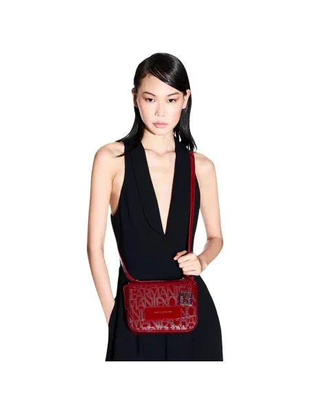 Crossbody kabelka Eax červená