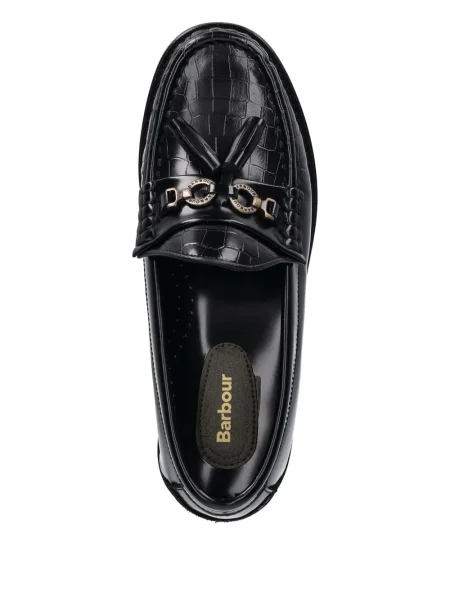 Pantofi loafer Barbour negru