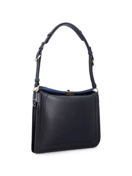 Geantă shopper Lanvin din piele negru