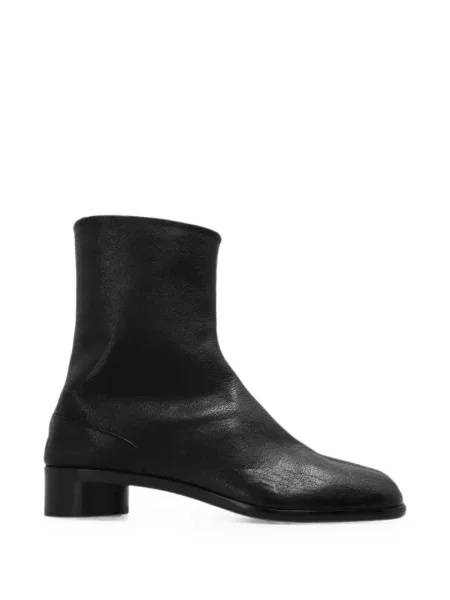 Cizme scurte Maison Margiela din piele negru