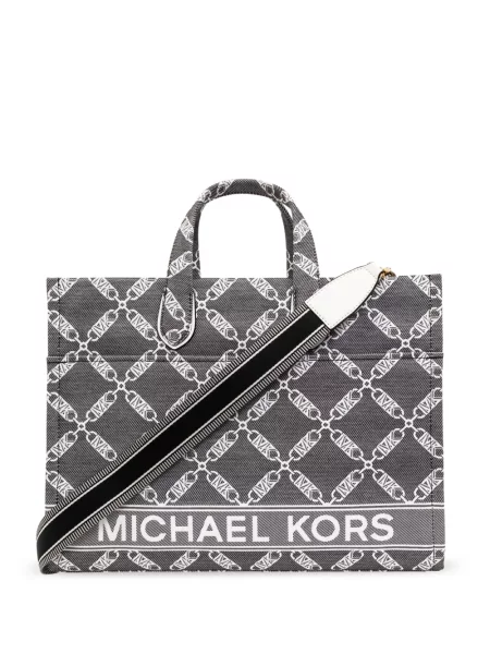 Geanta de piele Michael Michael Kors din piele negru