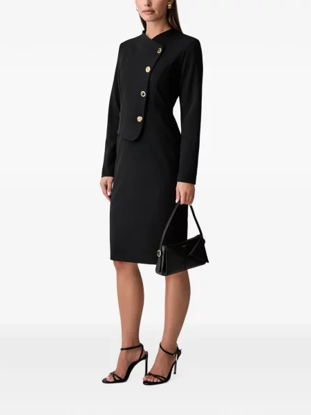 Rochie midi Joseph Ribkoff asimetrică negru