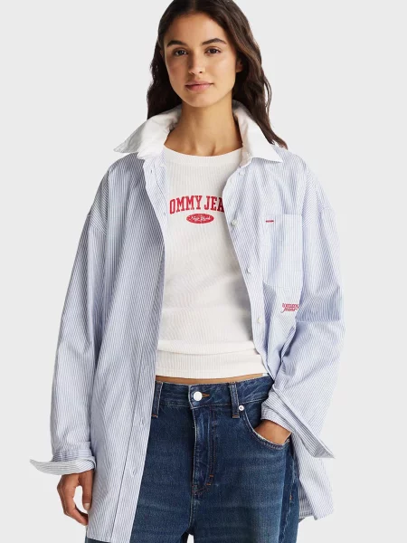 Рубашка Tommy Jeans в полоску