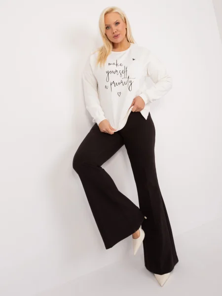 Bluză Fashionhunters cu mâneci lungi lungă