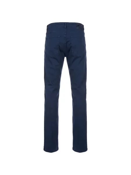 Pantaloni Kiton cu autograf albastru