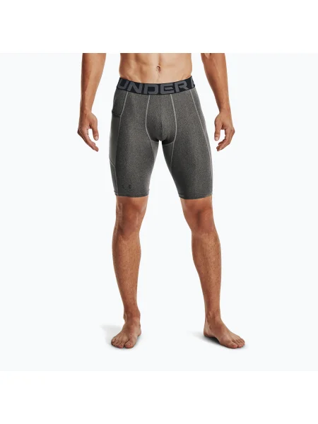 Pantaloni scurți pentru bărbați Under Armour HG Armour Long Shorts carbon heather / black negru