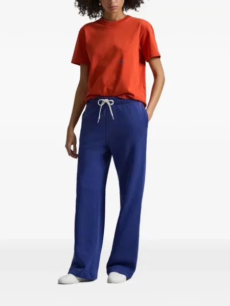 Ριγέ δερμάτινος κάλτσες Polo Ralph Lauren με κορδόνι μαύρο