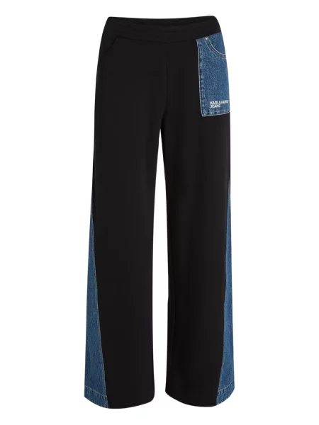 Pantaloni Karl Lagerfeld Jeans negru