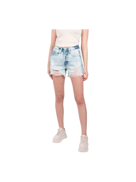 Talia szorty Frame niebieskie