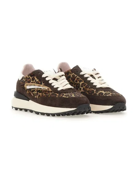 Sneakersy D.a.t.e. brązowe