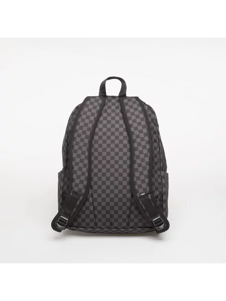 Kostkovaná taška Vans černá