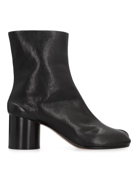 Botki Maison Margiela skórzane czarne