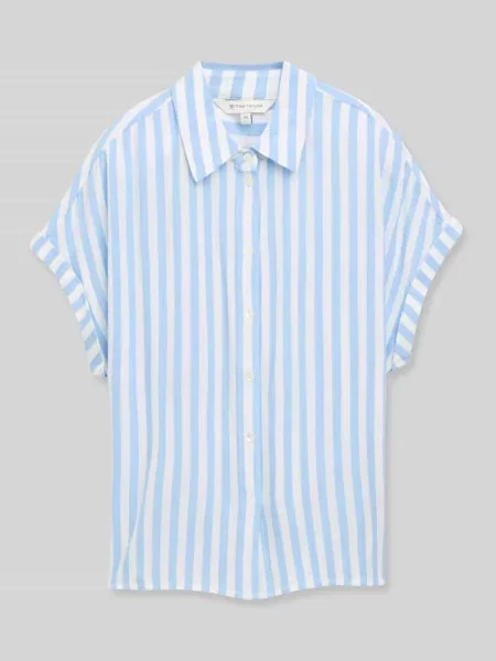 Bluzka o kroju regular fit z czystej Tom Tailor