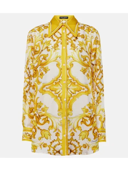Cămașă Dolce&gabbana de mătase