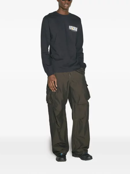 Lung tricou Boiler Room negru