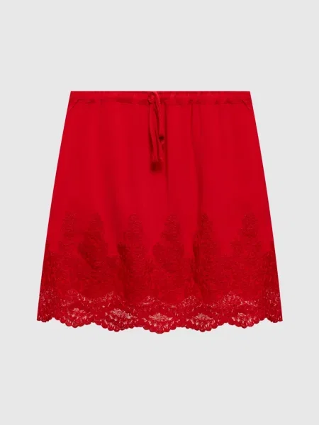Спідниця міні Ermanno Scervino червона
