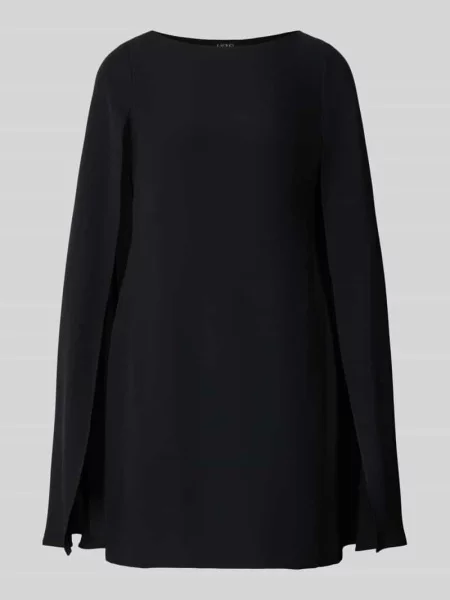 Wąska sukienka koktajlowa z dekoltem w łódkę model PETRA' Lauren Ralph Lauren czarna