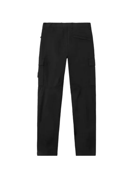 Pantaloni cargo Stone Island cu strasuri negru