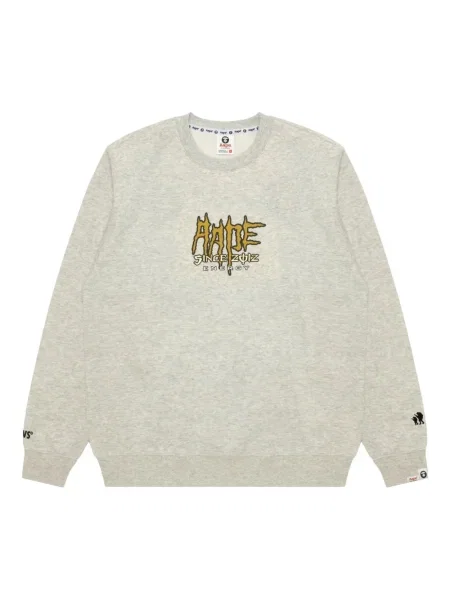 Hanorac Aape By A Bathing Ape cu imagine gri