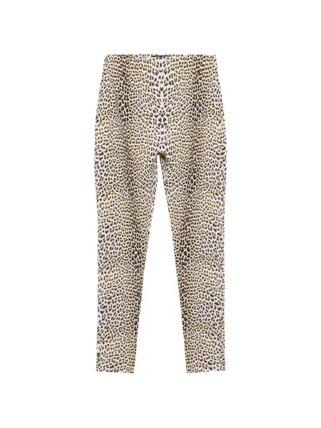 Leggings Roberto Cavalli cu imagine galben