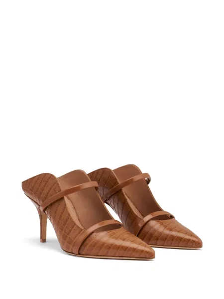Papuci tip mules Malone Souliers din piele maro