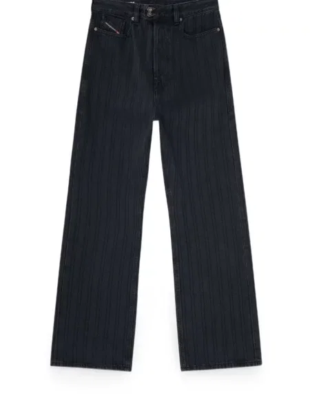 Blugi cu picior larg Diesel negru