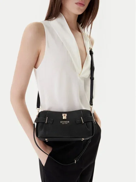 Geantă Guess Yesba Mini negru