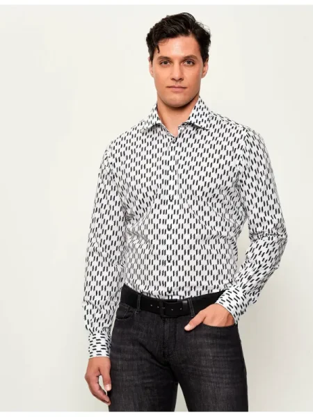 Karl Lagerfeld Cămașă | Modern fit alb