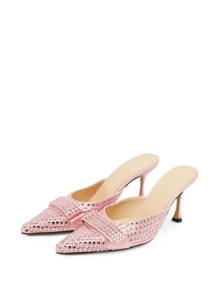 Papuci tip mules Mach & Mach roz
