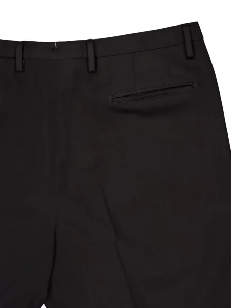 Pantaloni Boglioli de lână plisate gri