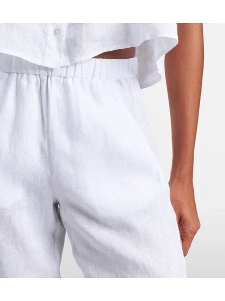 Pantaloni Velvet de in alb