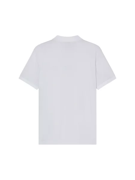 Emporio Armani polo z nadrukiem biały