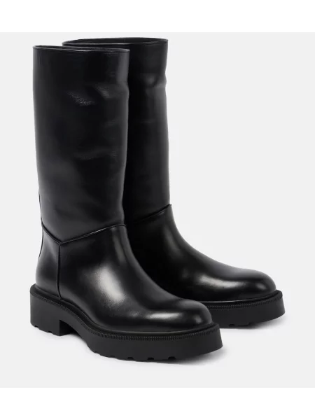 Botine The Row din piele negru