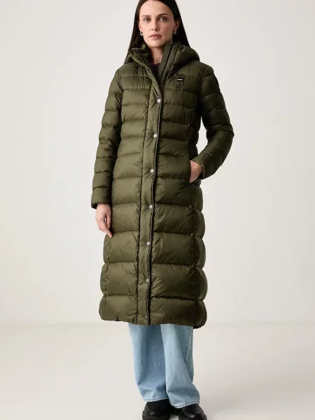 Blauer geacă cu puf pentru femei verde