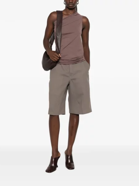 Pantaloni scurți Rick Owens gri