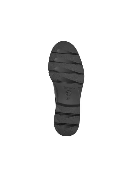 Pantofi Tamaris cu șireturi negru