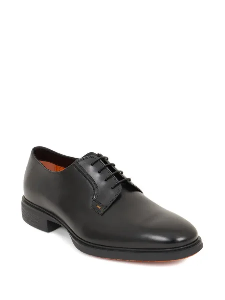 Pantofi derby Santoni negru