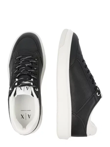 ARMANI EXCHANGE Nízke tenisky VENICE / biela čierna