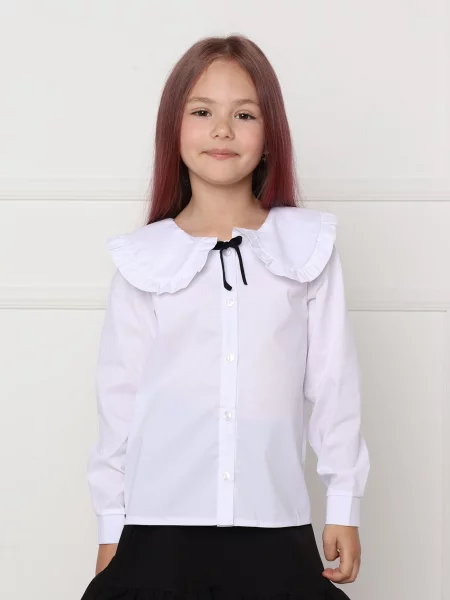 Детская рубашка Yuki белая