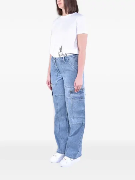 Pantaloni cargo Michael Kors albastru